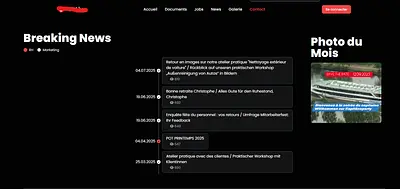 Intranet - Internal Hub for Company